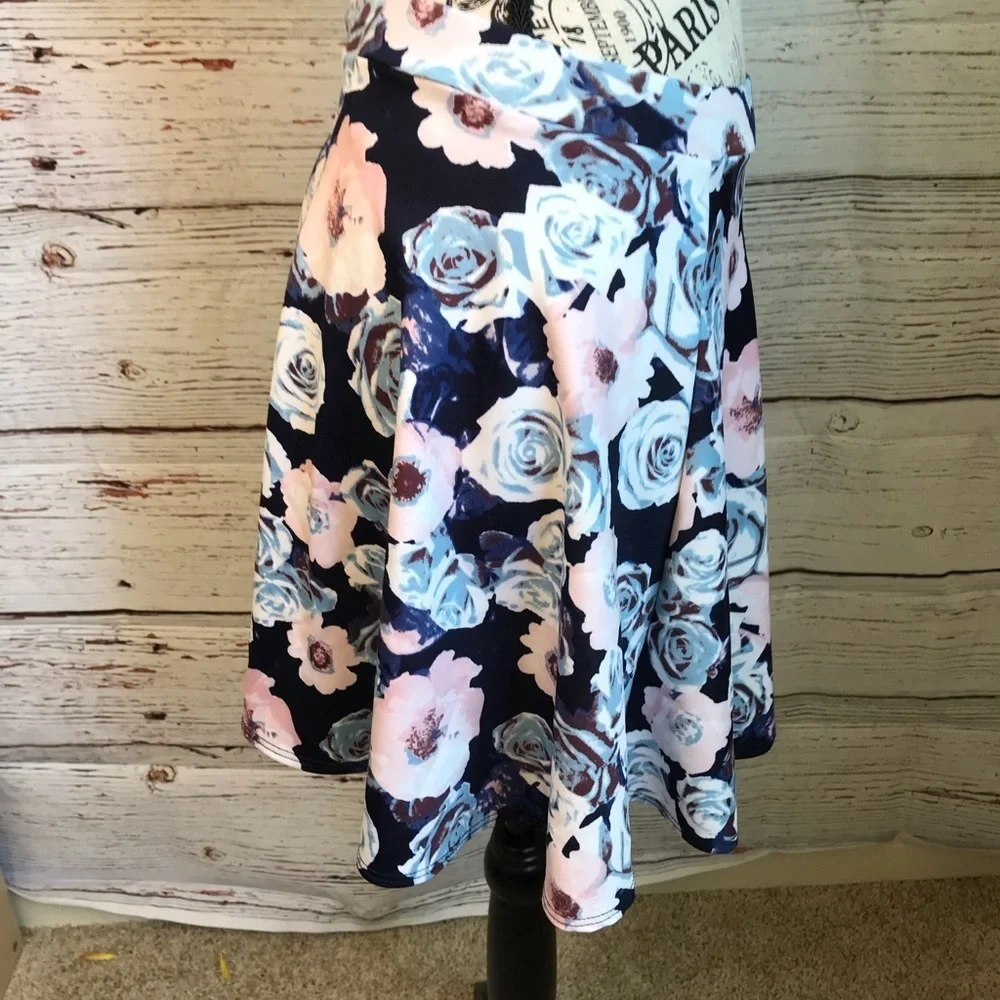 Frenchi skirt floral mini